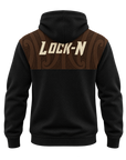 Lock-N Sublimated Hybrid Hoodie (Brown)