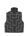 Mangatū Marae - Puffer Vest (Grey)