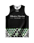 Hikairo-Morehu - Singlet (Black)