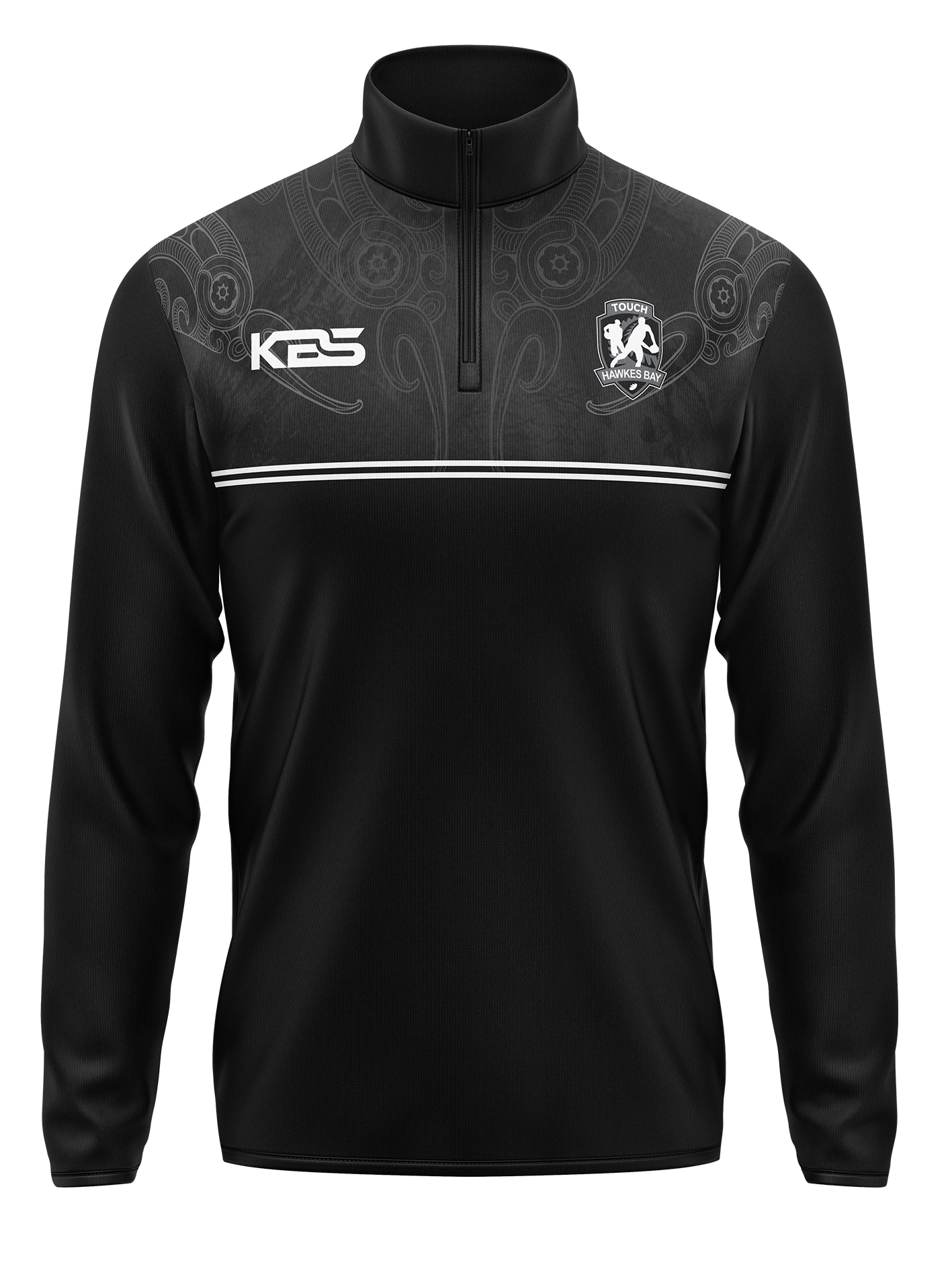 Touch Hawkes Bay - Hybrid Quarter Zip