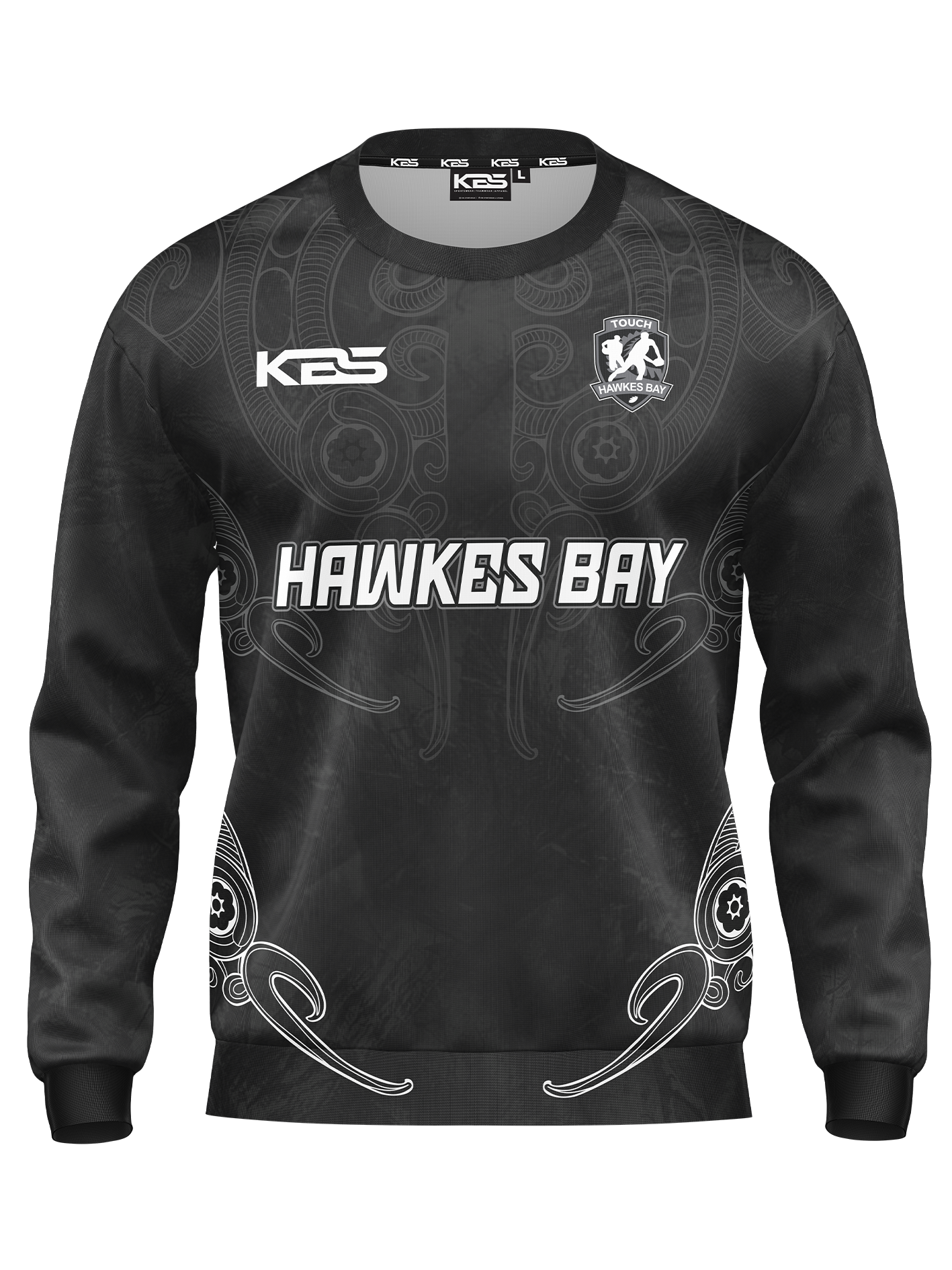 Touch Hawkes Bay - Sublimated Training Jacket