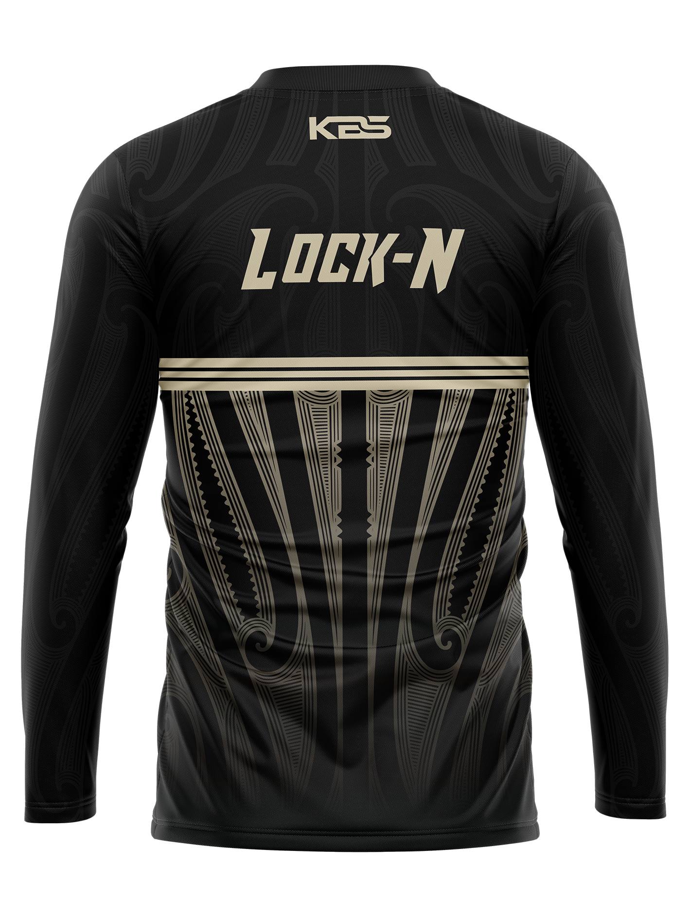 Lock-N Sublimated Long Sleeve (Black)