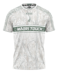 Māori Touch NZ N-Line T-Shirt - White Bush Camo
