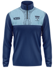 Te Tai Tokerau Touch - 1/4 Zip Hybrid Jacket