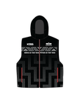 Mangatū Marae - Puffer Vest (Black)