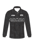 Mangatū Marae - Long Sleeve Polo (Grey)
