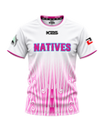 Natives Sports Performance (White & Pink) - N-Line T-Shirt