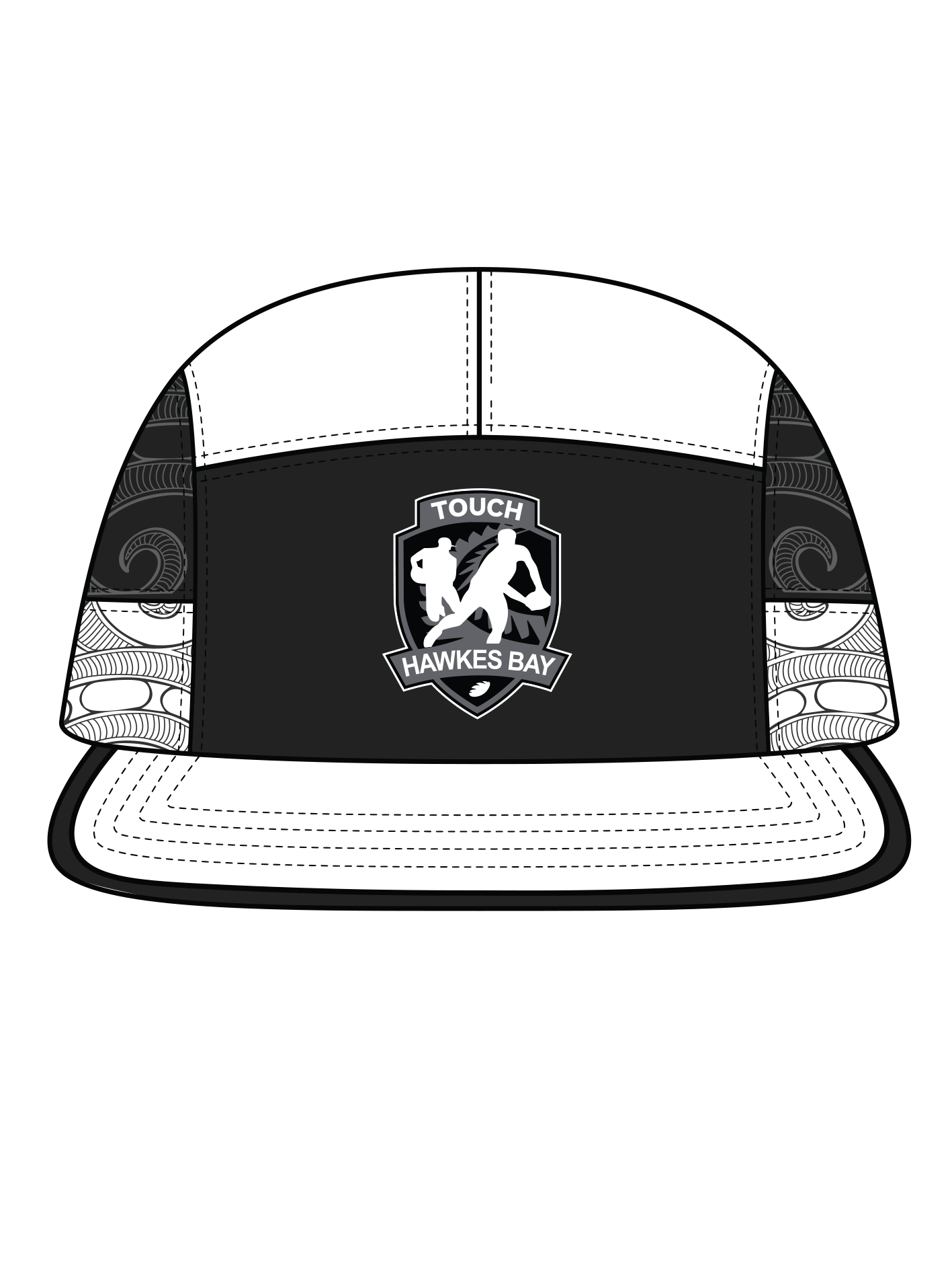 Touch Hawkes Bay - Custom N-Line Cap