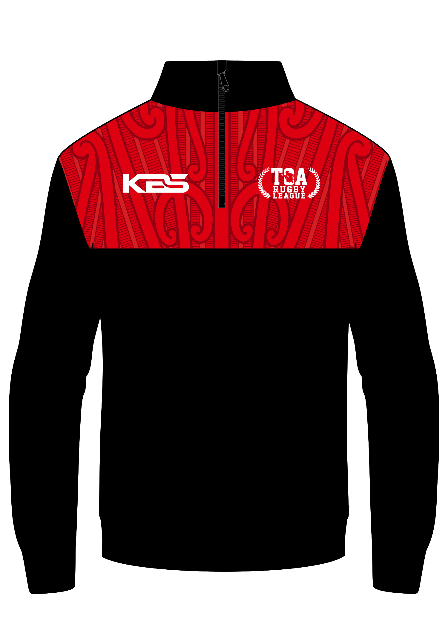 Toa Rugby League - Hybrid 1/4 Zip