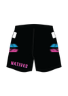 Native Sports Performance - Black Tag Shorts