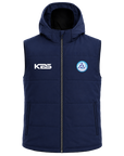 TKKM o Whakarewa i te reo ki Tuwharetoa - Hooded Gillet Vest (Dark Blue)
