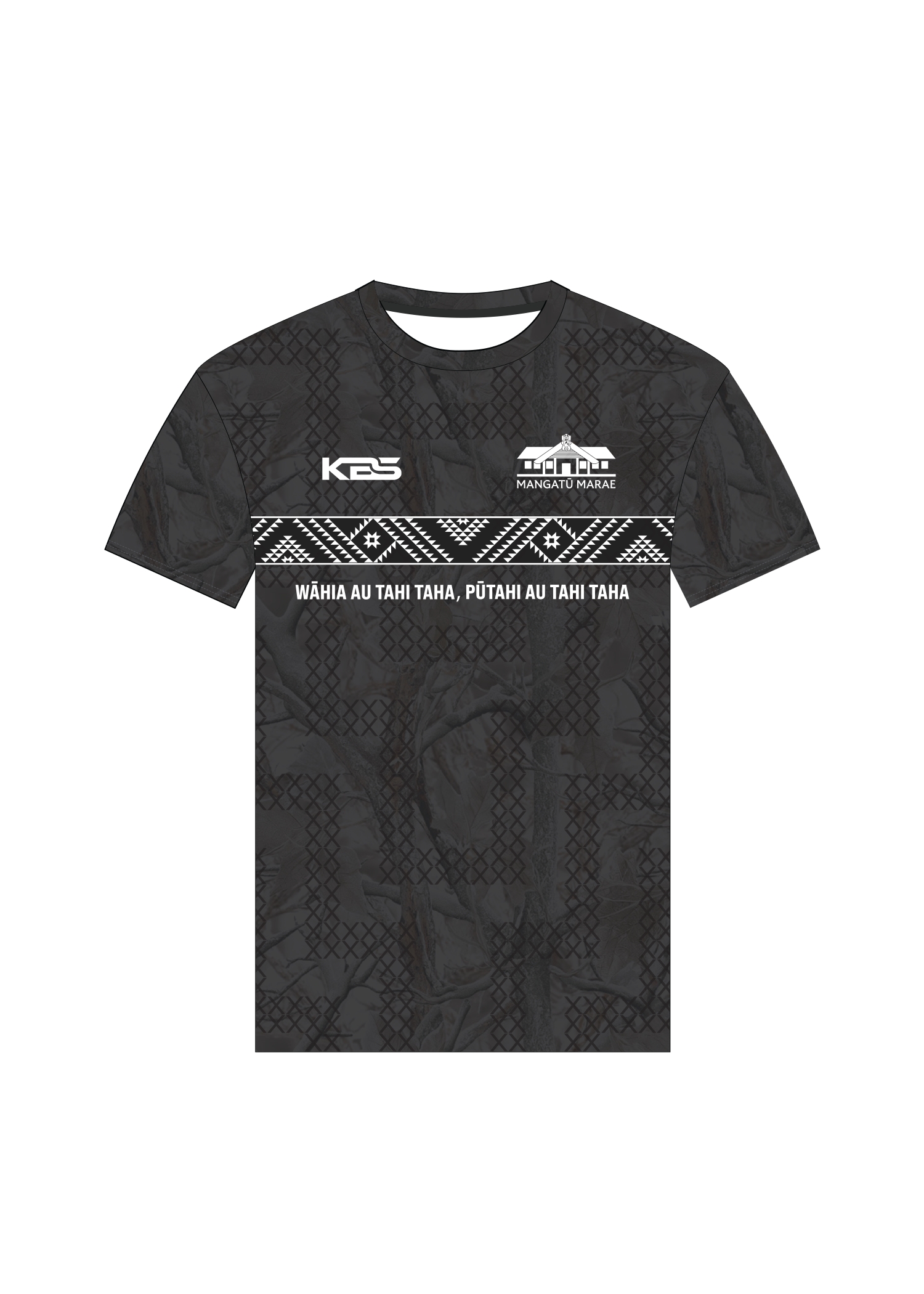Mangatū Marae - T-Shirt (Grey)