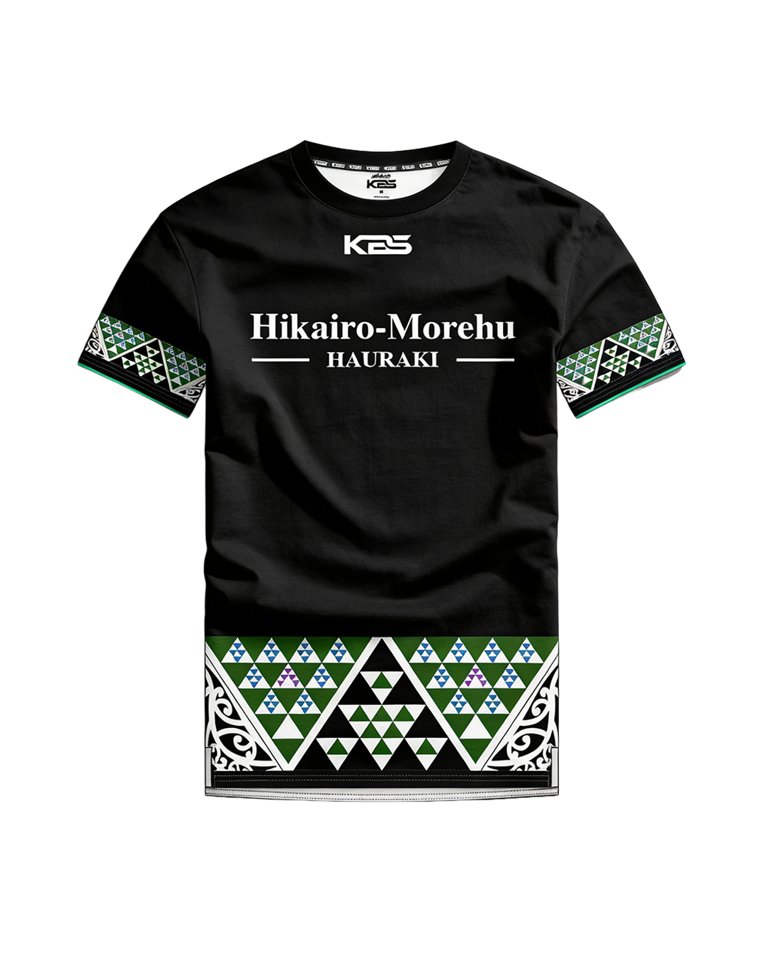 Hikairo-Morehu - T-Shirt (Black)