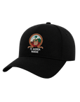 Te Ahoroa Marae - A-Frame Snapback (Black)