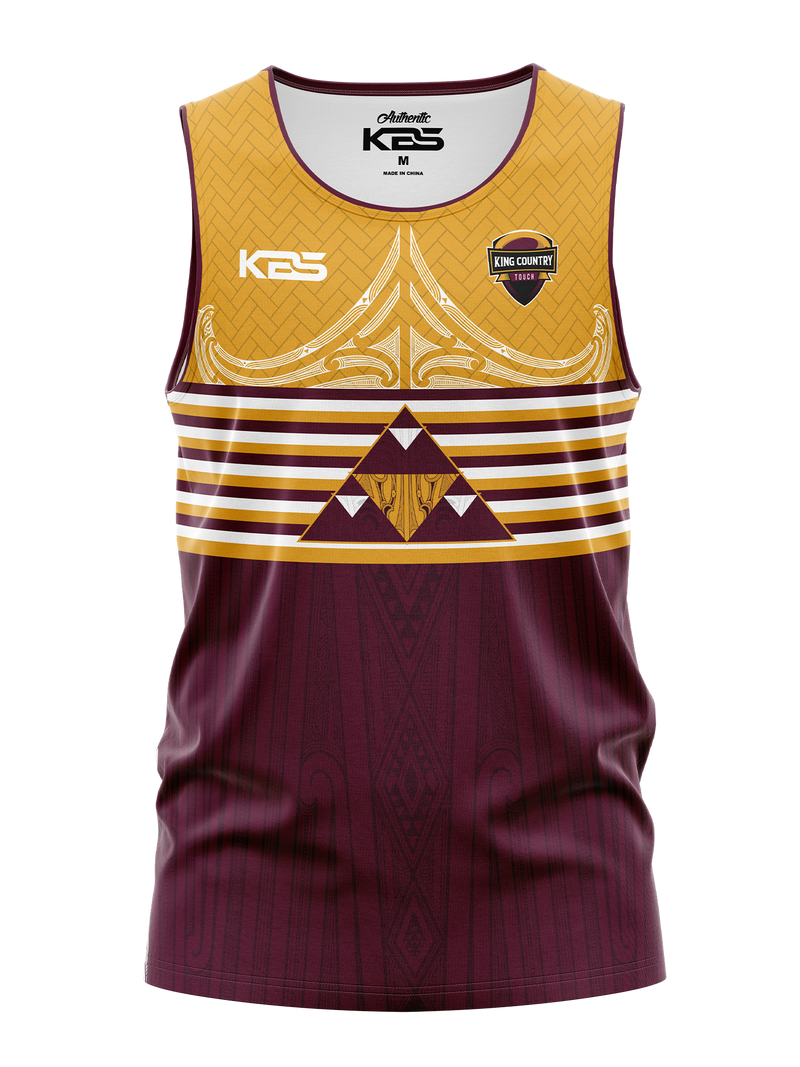 King Country Touch - Supporters Singlet