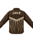 Lock-N Sublimated Training Jacket (Brown)