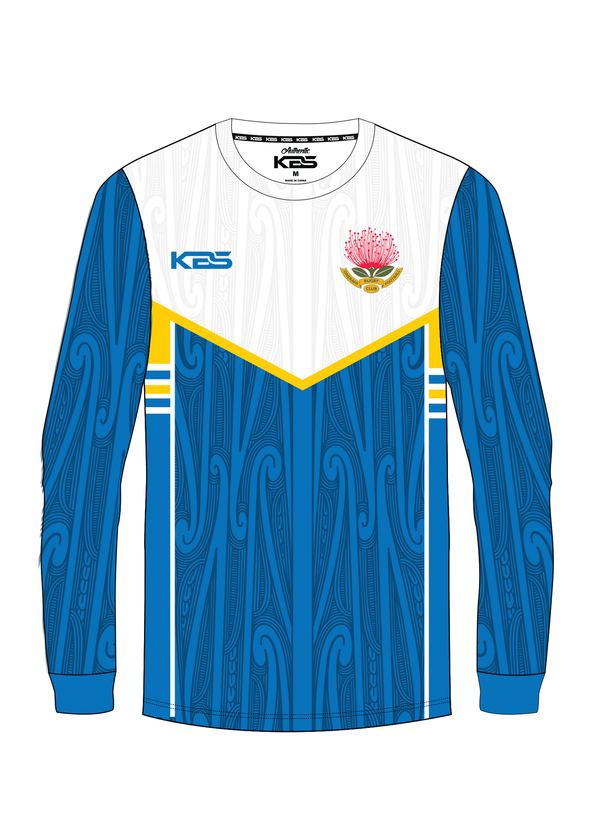 Onerahi Rugby Club - Long Sleeve – KBS Sportswear & Apparel NZ