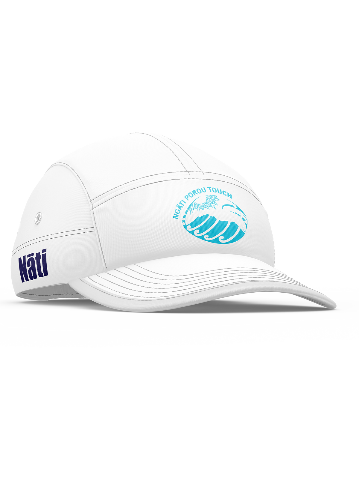 Ngāti Porou - N-Line Hat (White) – KBS Sportswear & Apparel NZ
