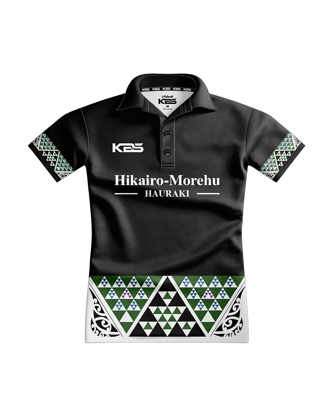 Hikairo-Morehu Whānau - Polo (Black)