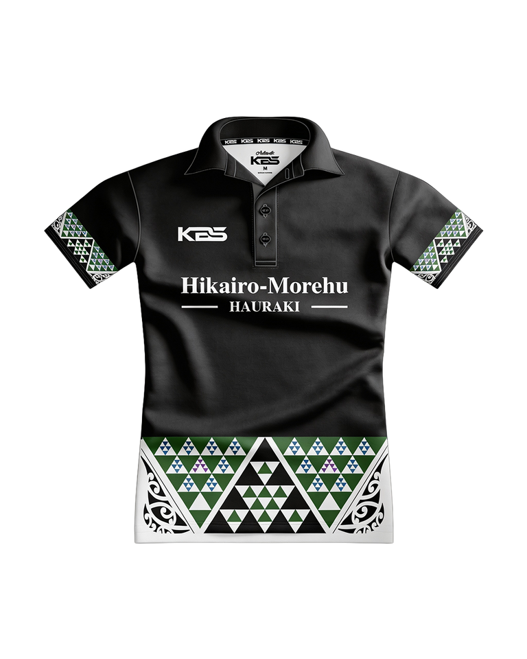 Hikairo-Morehu Whānau - Polo (Black) – KBS Sportswear & Apparel NZ