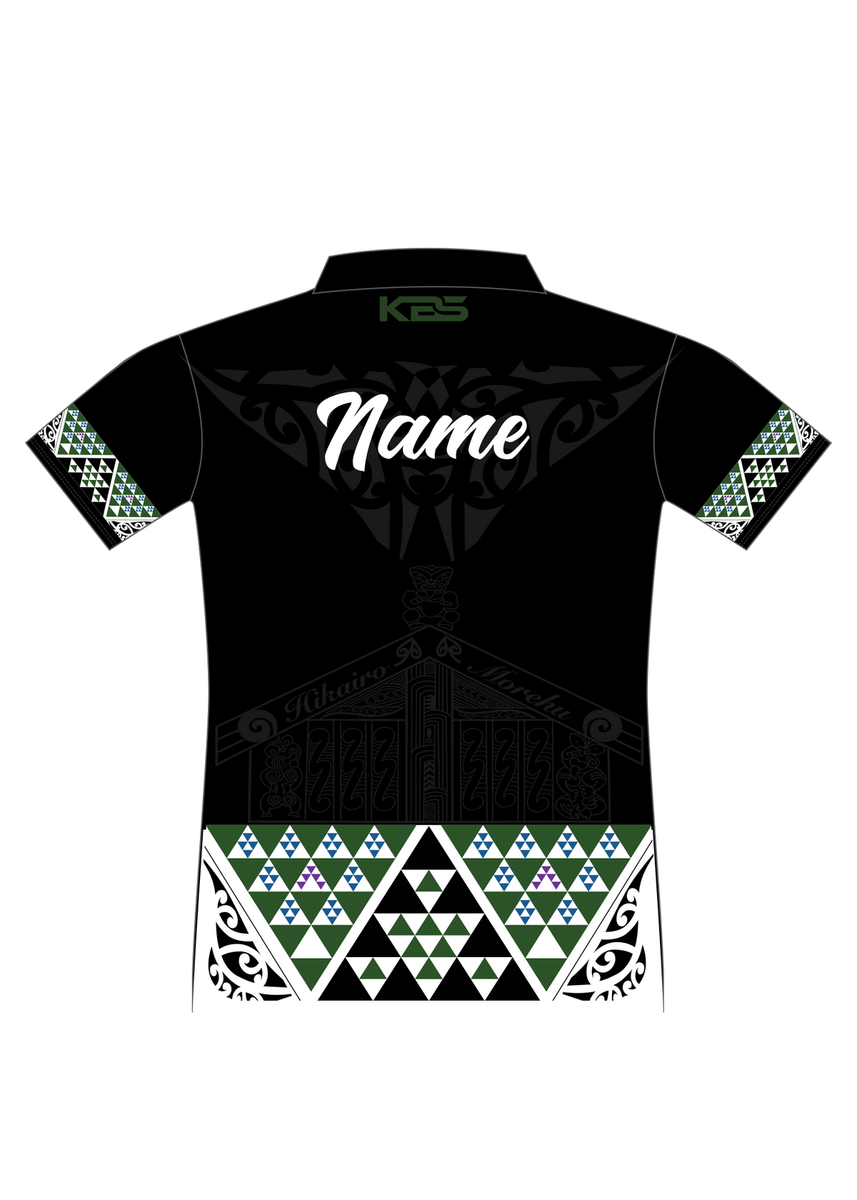 Hikairo-Morehu Whānau - Polo (Black) – KBS Sportswear & Apparel NZ