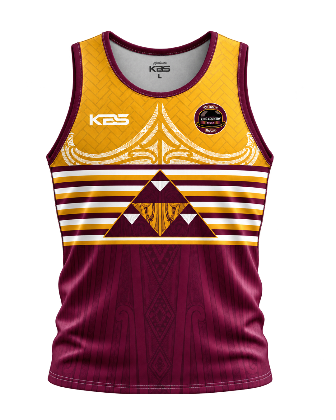 King Country Touch - Supporters Singlet