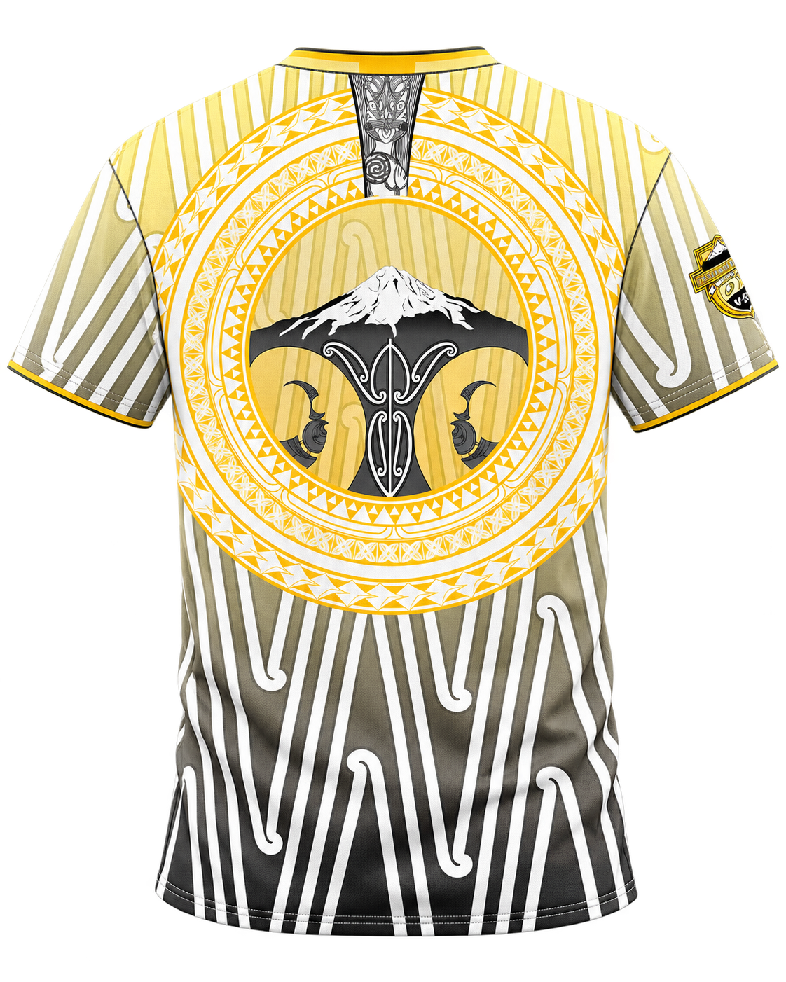 Taranaki Touch - N-Line T-Shirt (Yellow)