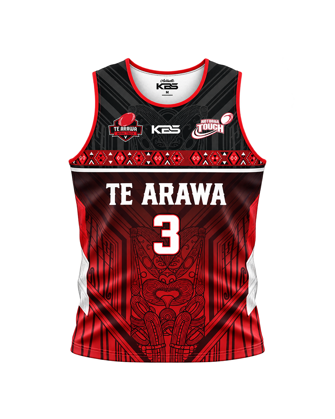 Te Arawa Touch - N-Line Singlet
