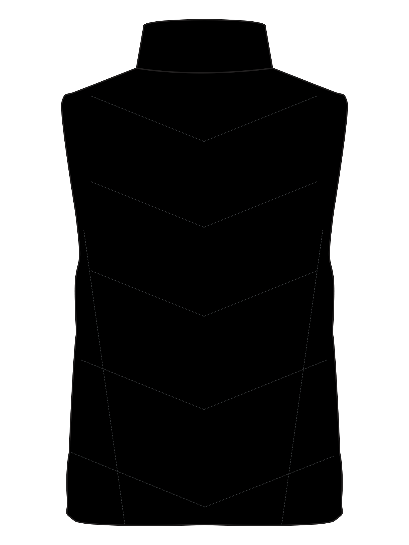 Toa Rugby League - Puffer Vest