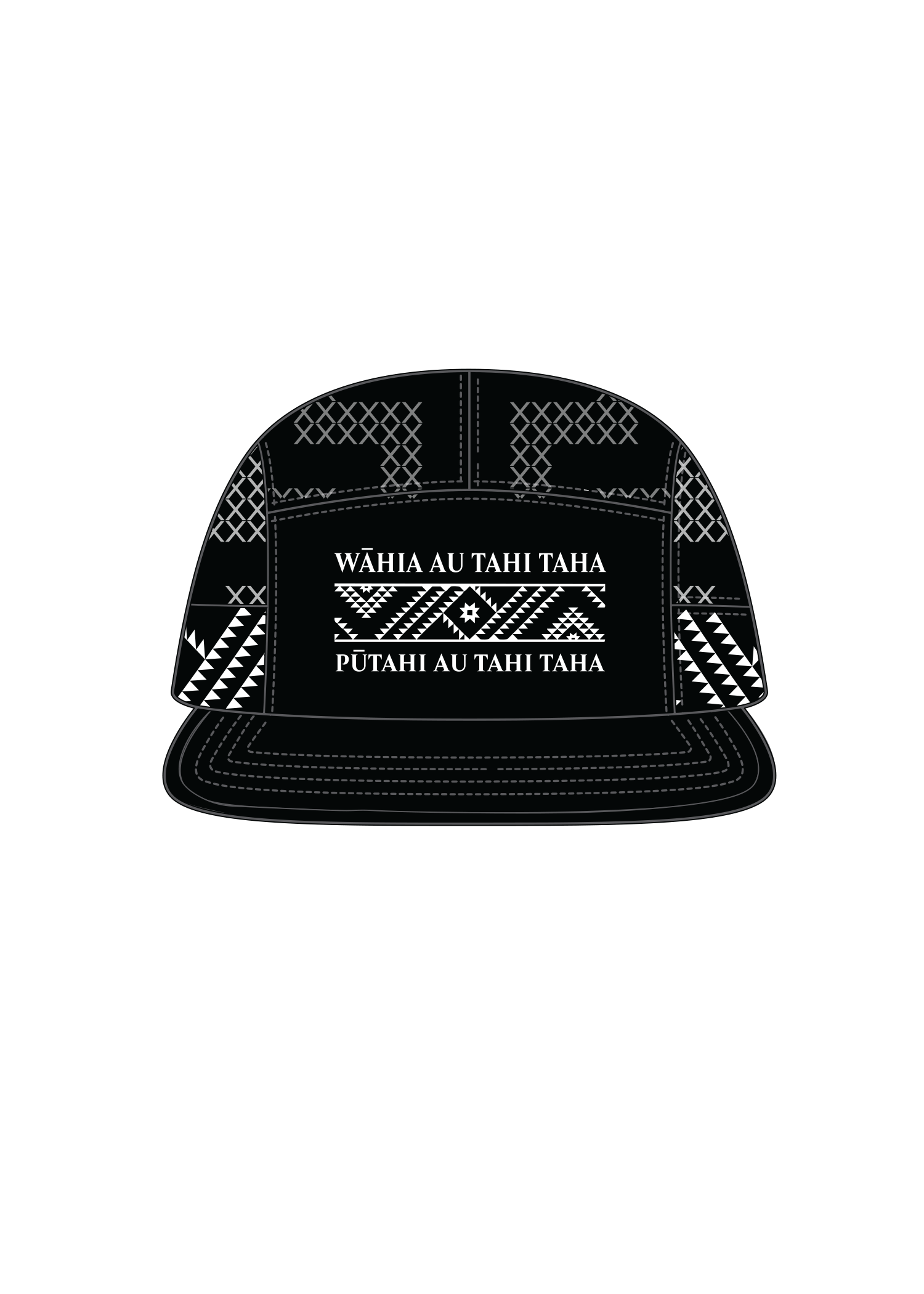 Mangatū - N-Line 8 Panel Cap