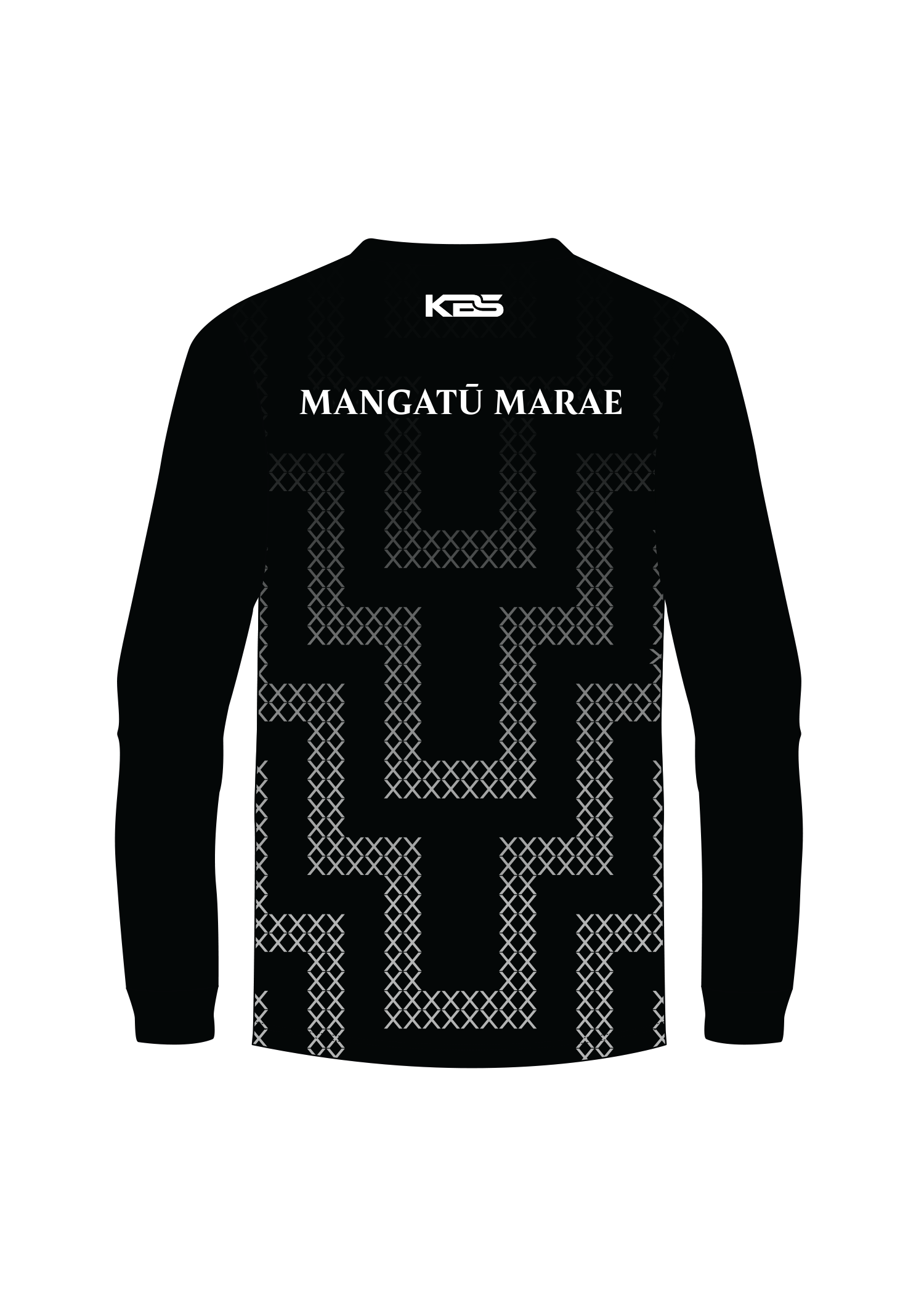Mangatū Marae - Long Sleeve (Black)