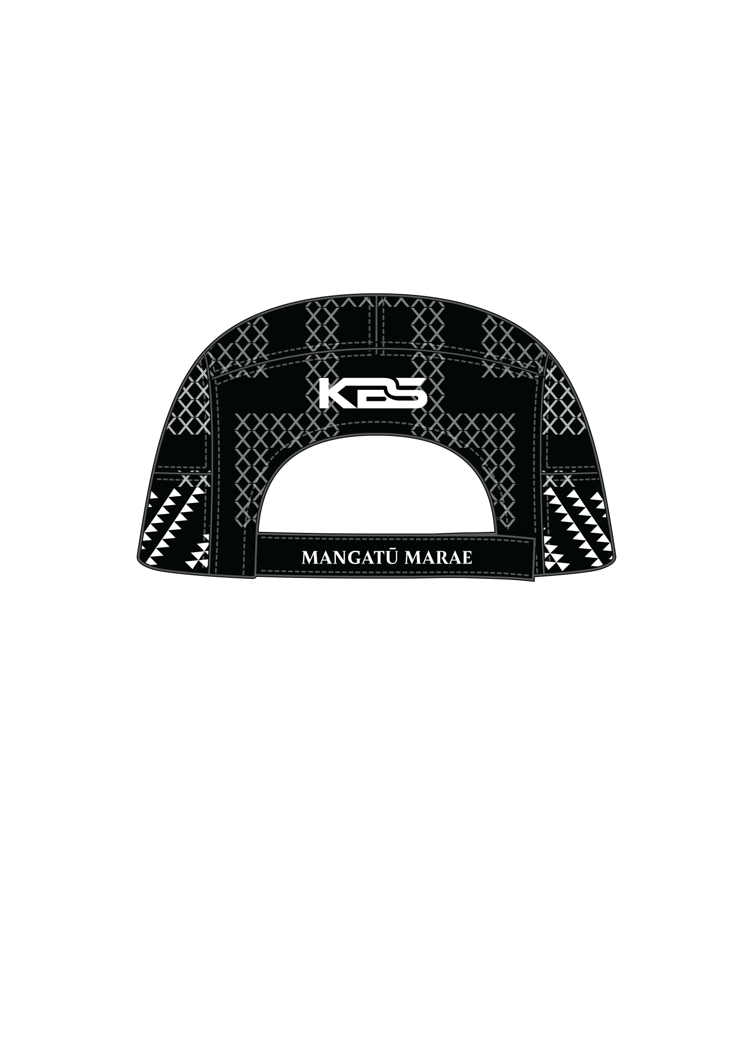 Mangatū - N-Line 8 Panel Cap