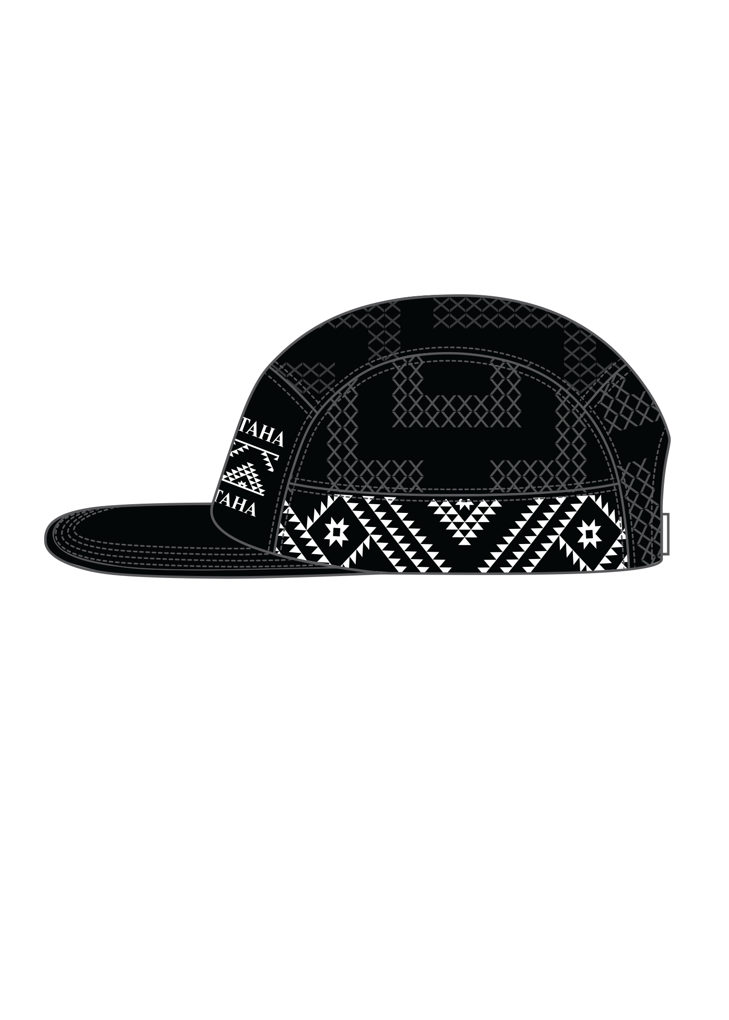 Mangatū - N-Line 8 Panel Cap