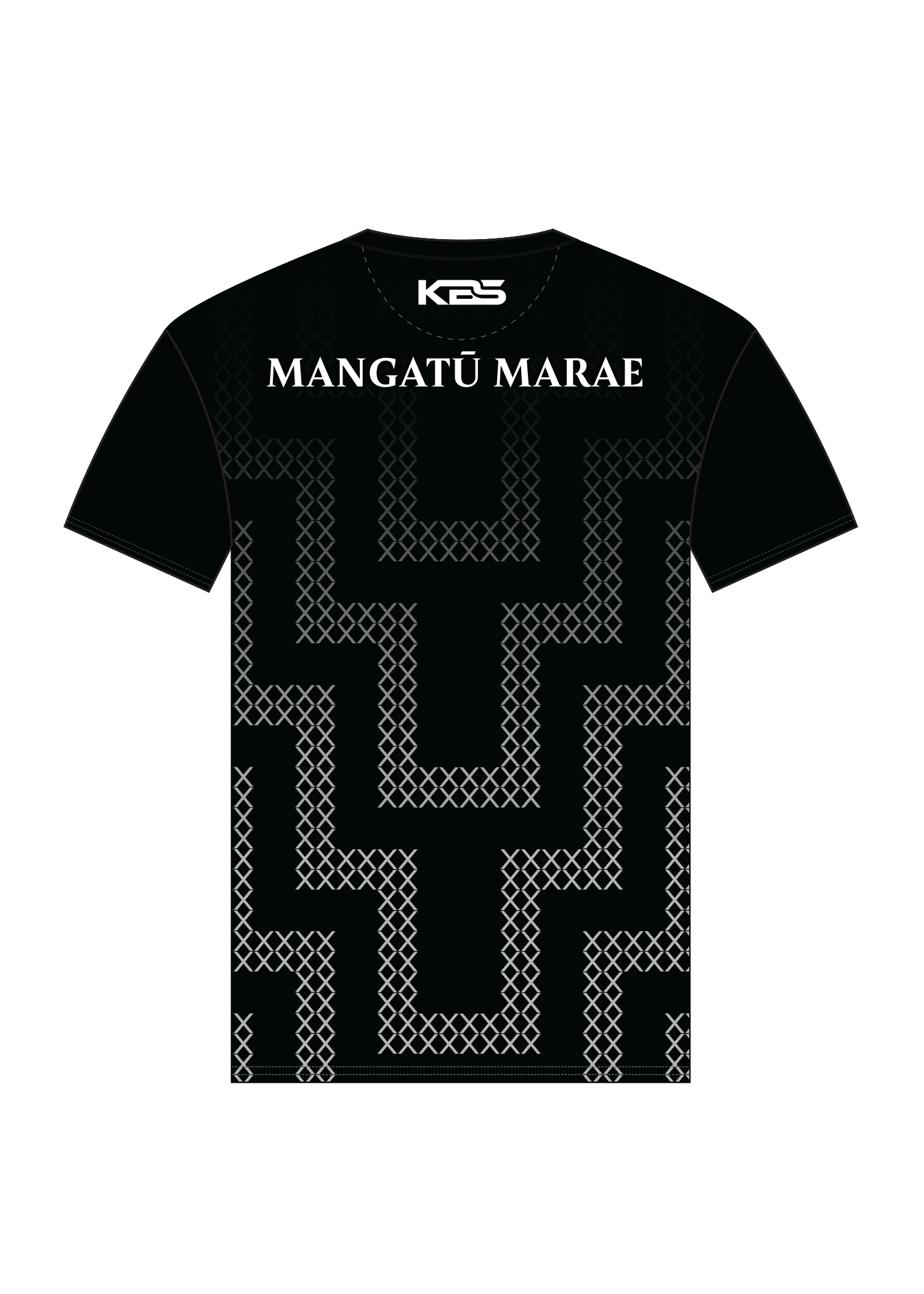 Mangatū Marae - T-Shirt (Black)