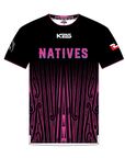 Natives Sports Performance N-Line T-Shirt (Black & Pink)
