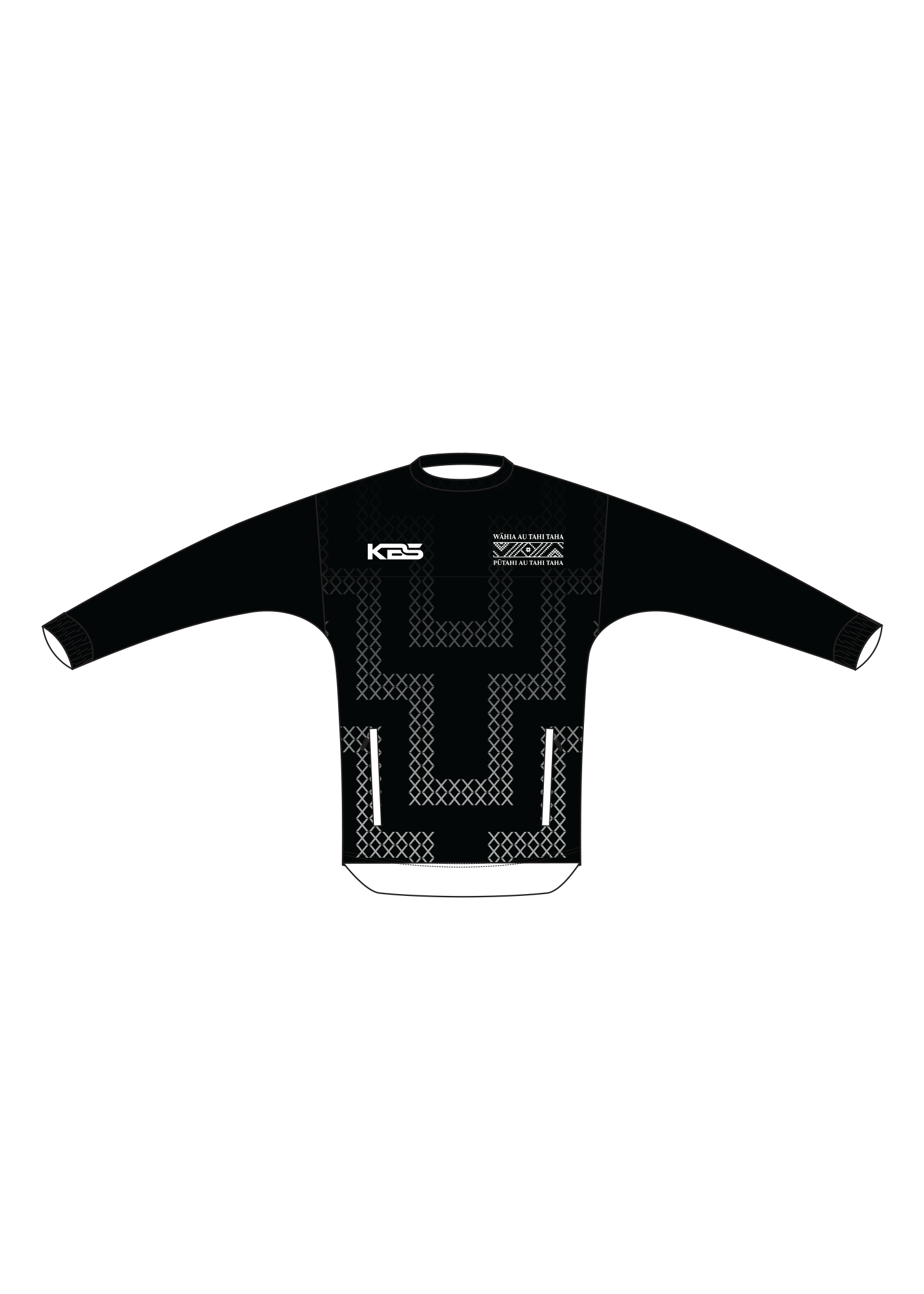 Mangatū Marae - Training Jacket (Black)
