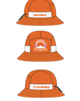 Te Paiaka Marae - N-Line 8 Panel Bucket Hat