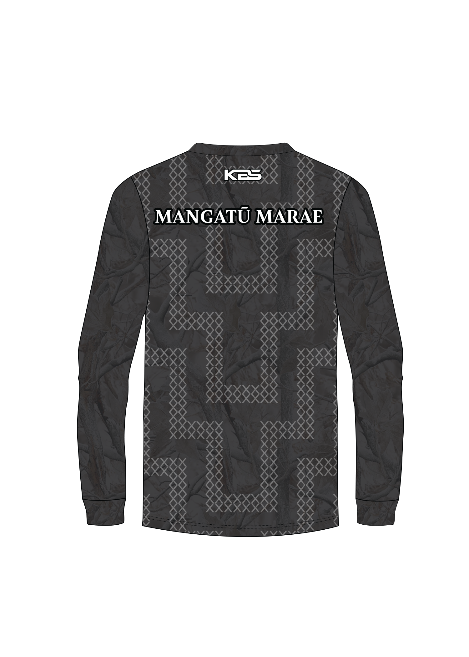 Mangatū Marae - Long Sleeve (Grey)