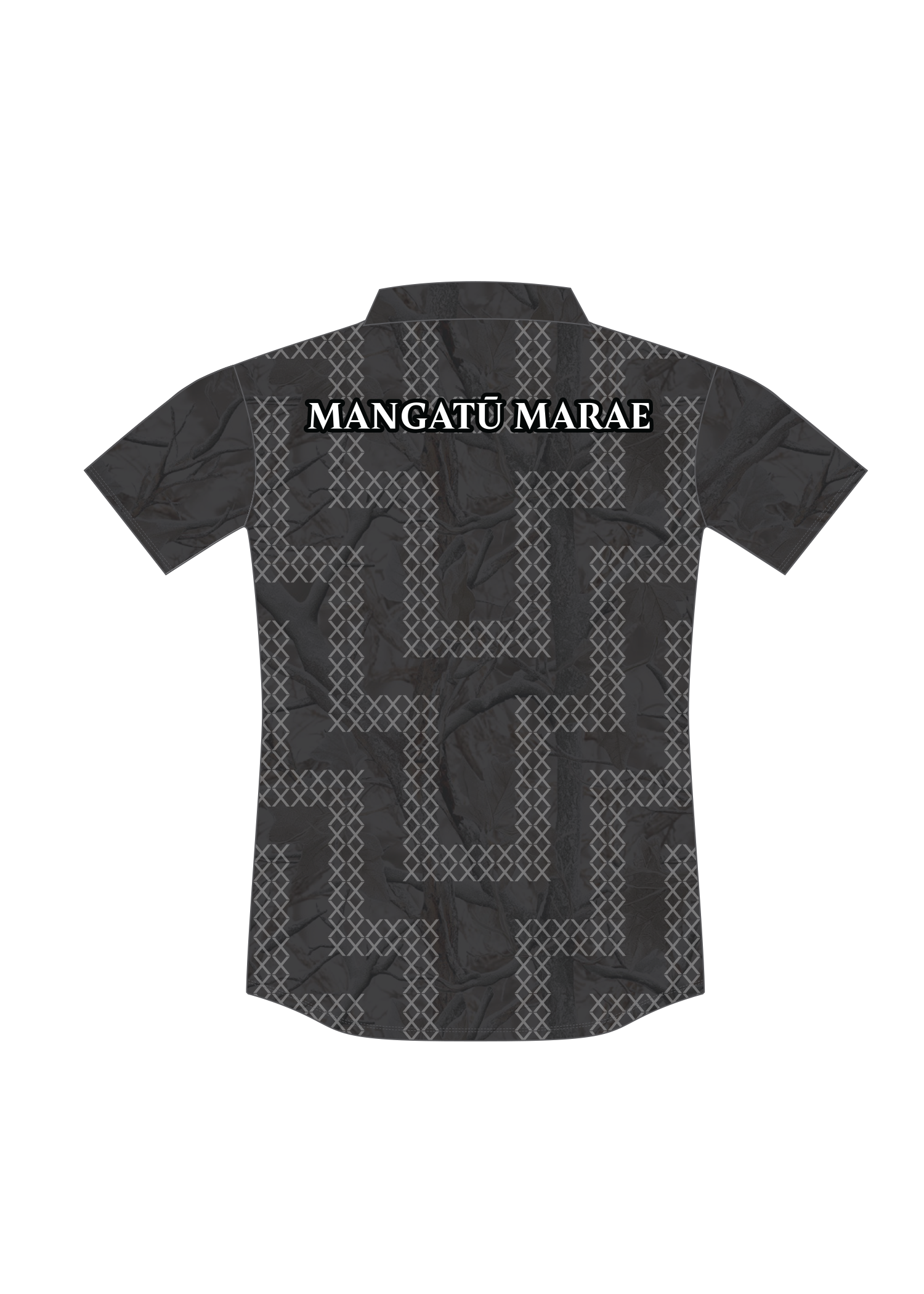 Mangatū Marae - Polo (Grey)