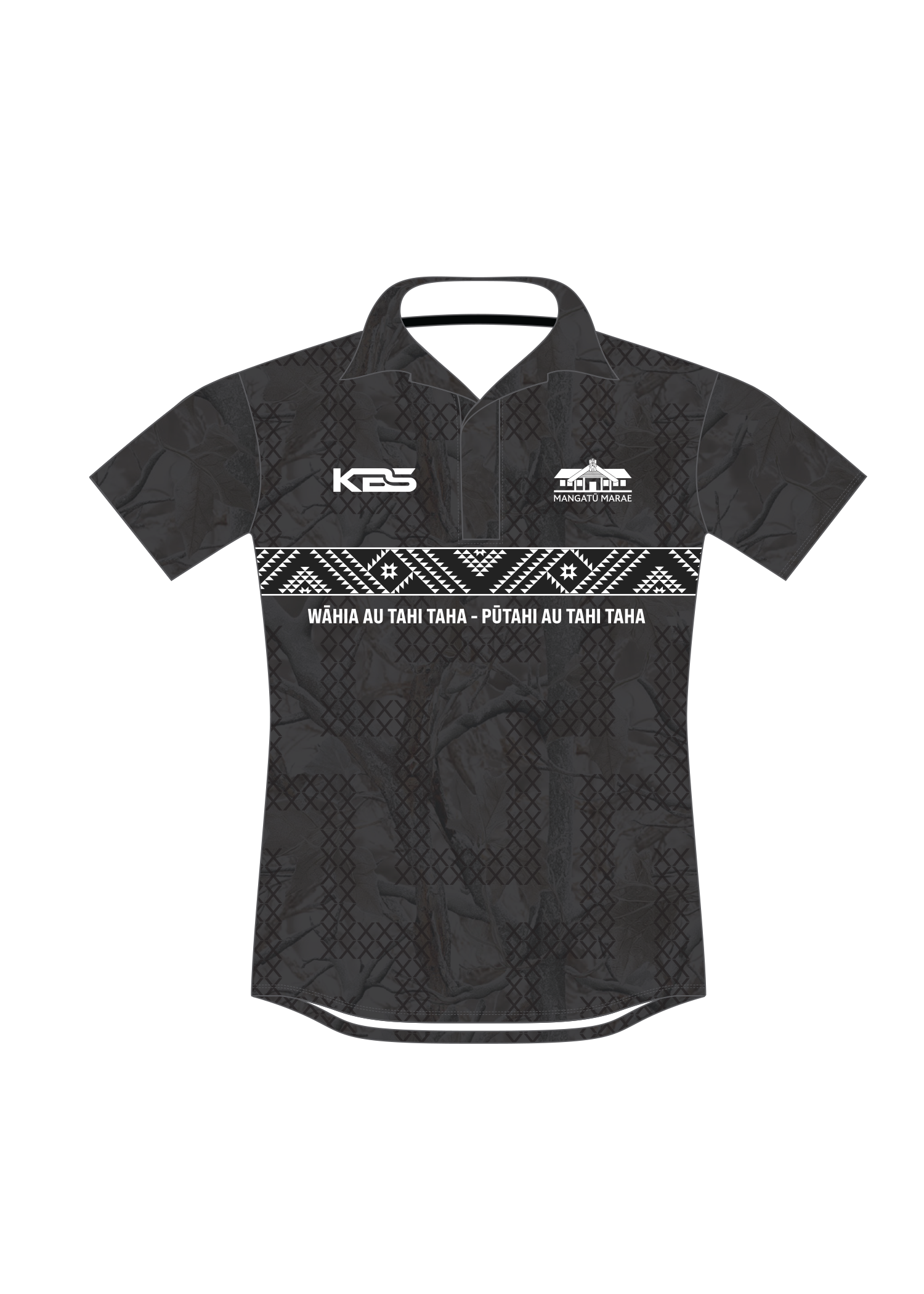 Mangatū Marae - Polo (Grey)