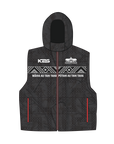 Mangatū Marae - Puffer Vest (Grey)