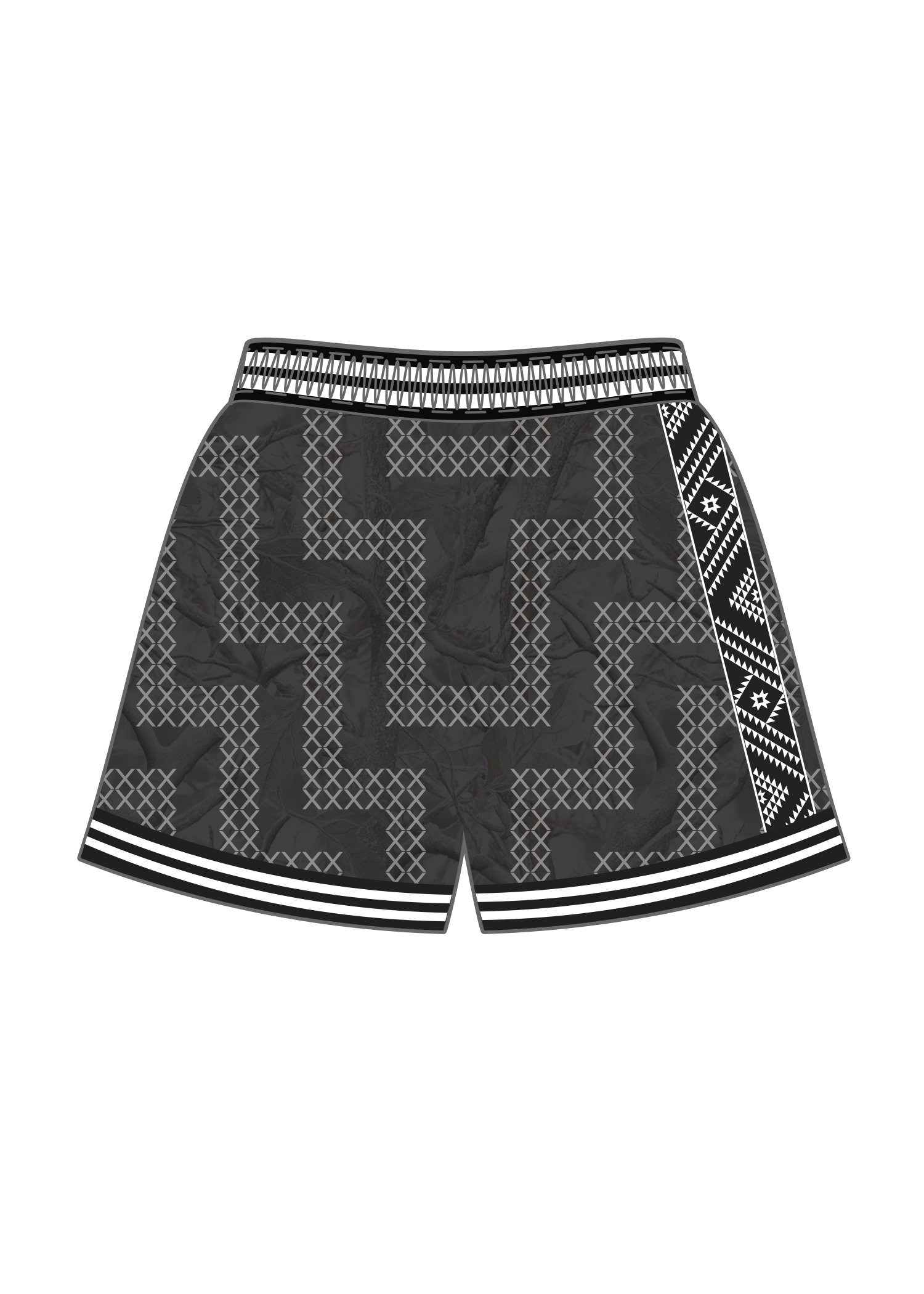 Mangatū Marae - Pandemic Shorts (Grey)