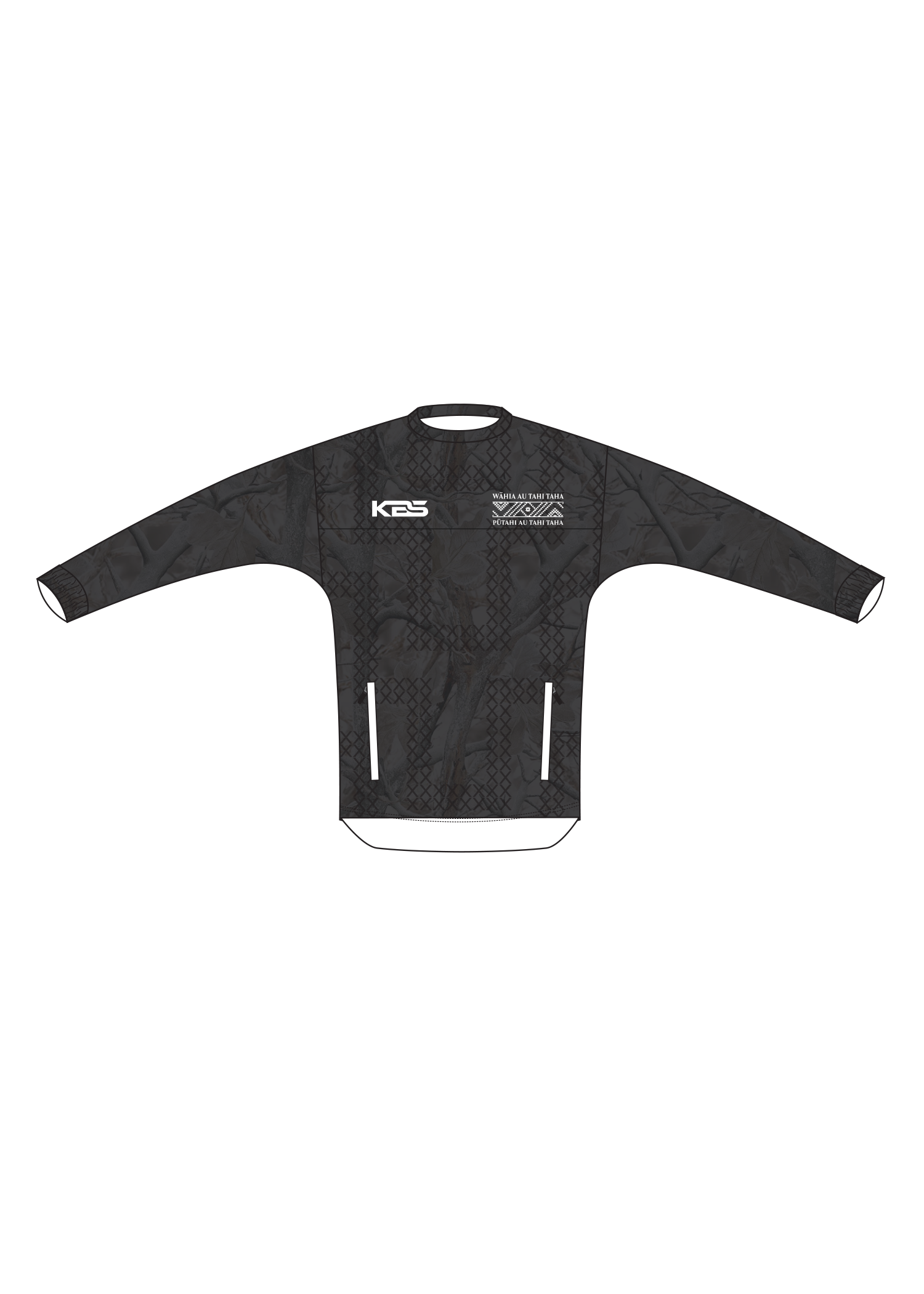 Mangatū Marae - Training Jacket (Grey)