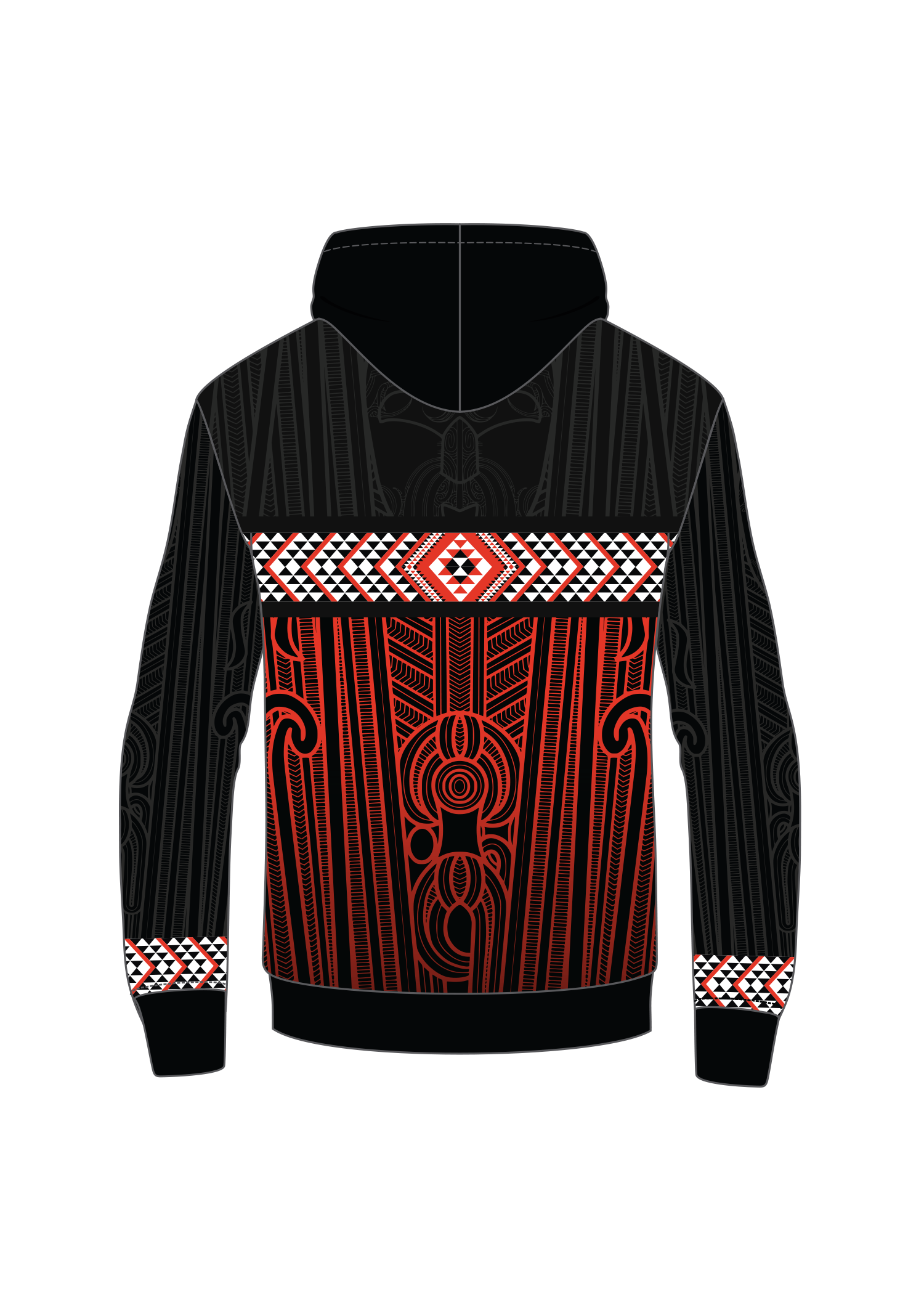 Whakarewarewa School - Hoodie (Red)