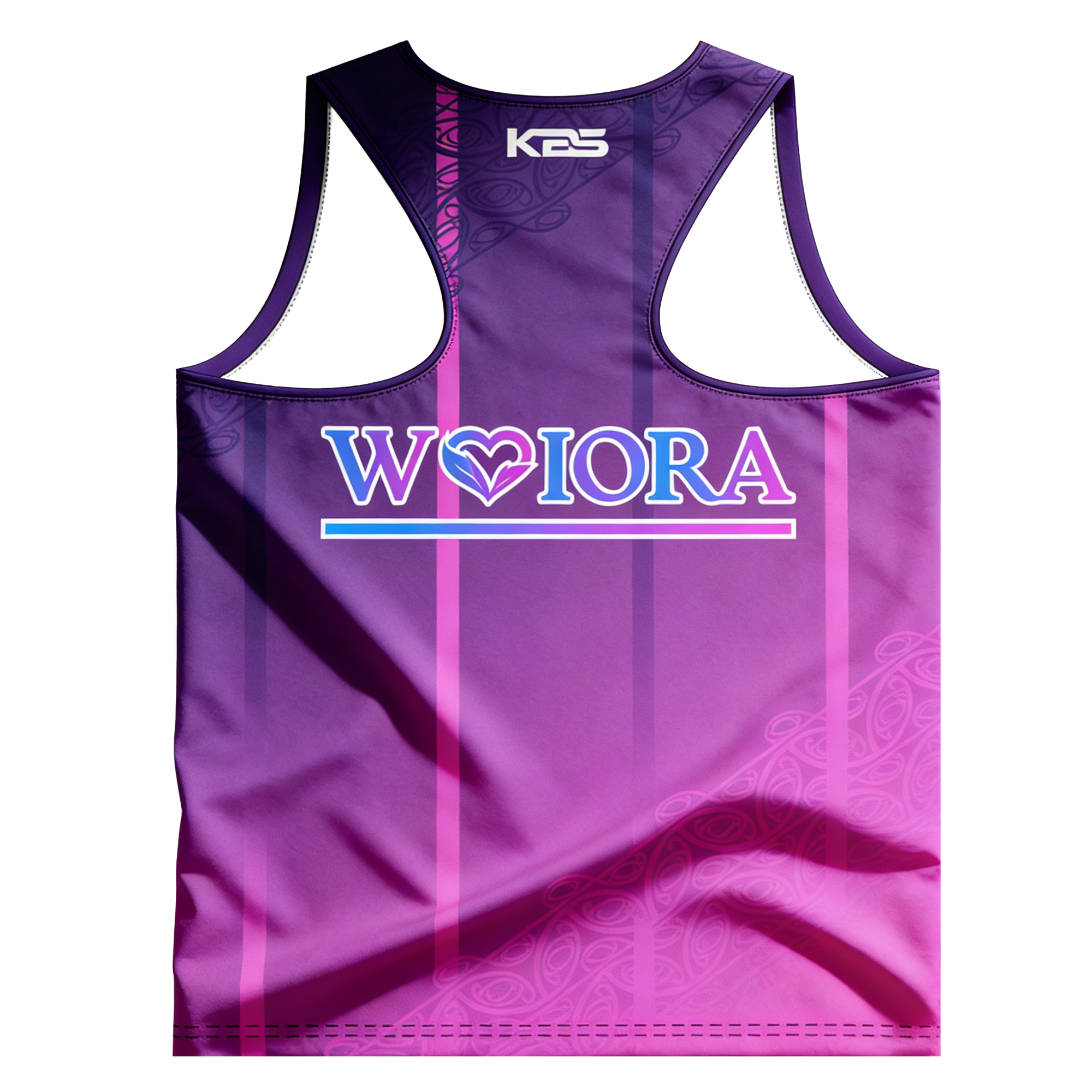 Waiora - Racer Back Singlet (Purple)