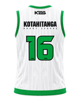 Kotahitanga Maori Rugby League - Sublimated Basketball Singlet - White
