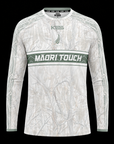 Māori Touch NZ Long Sleeve - White Bush Camo