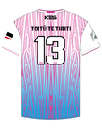 Natives Sports Performance - N-Line T-Shirt (White Blue & Pink)