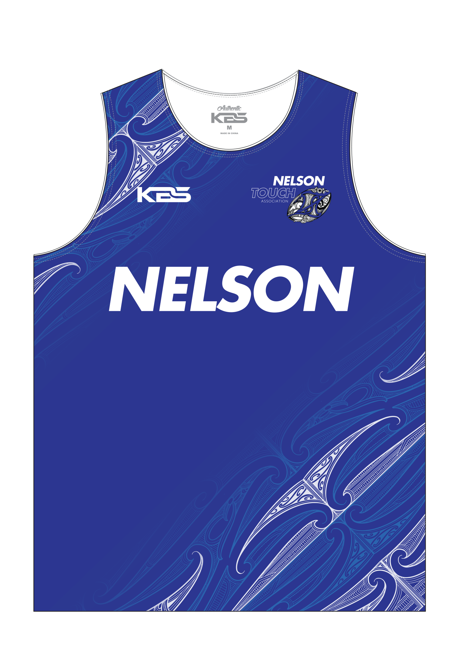 Nelson Touch - Singlet – KBS Sportswear & Apparel NZ