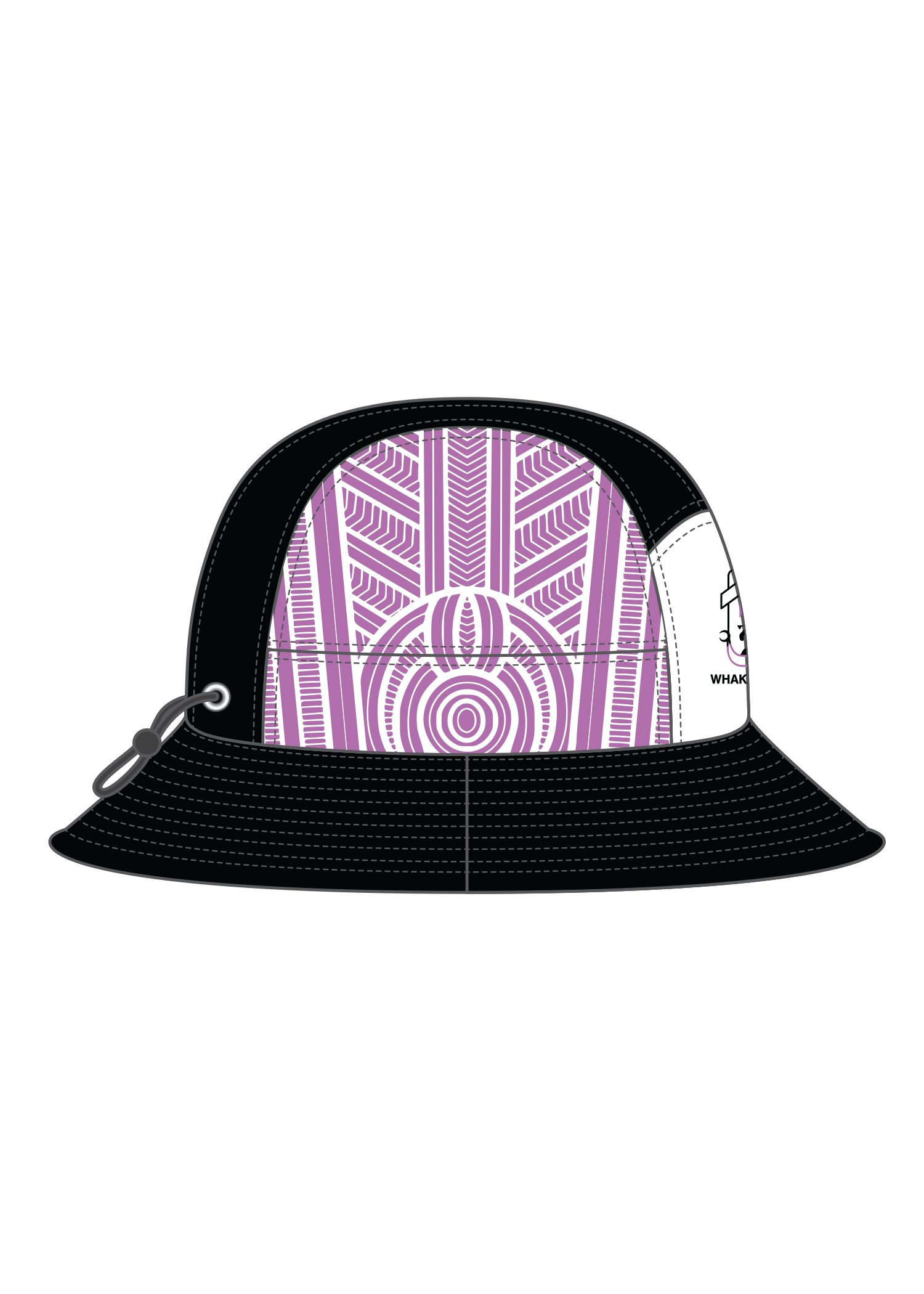 Whakarewarewa - Bucket Hat (Purple)